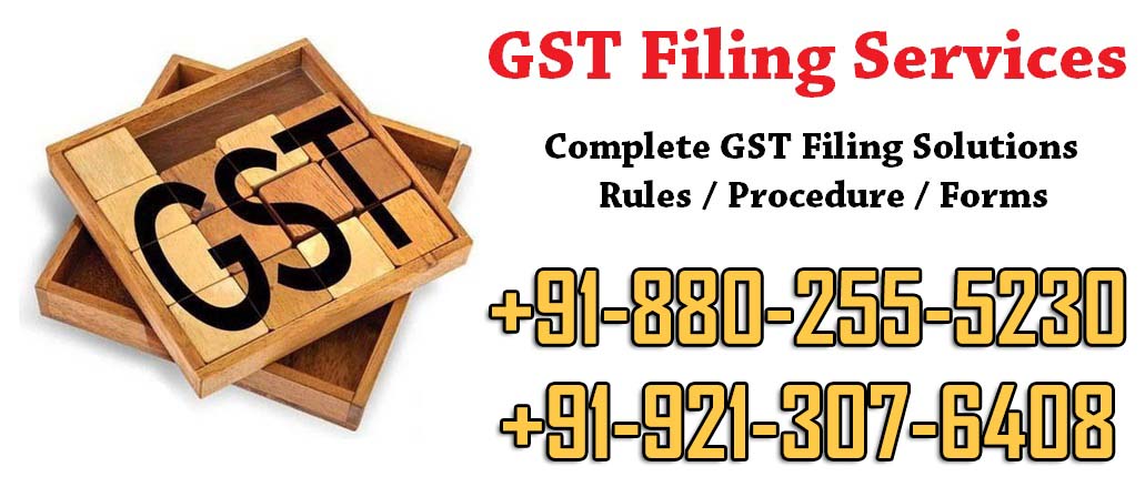 GST Filing Services New Delhi